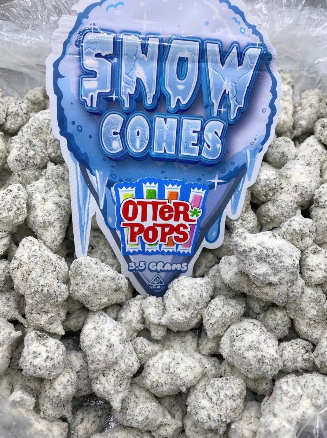 Snowcaps Weed Snow Cones Weed Otter Pops