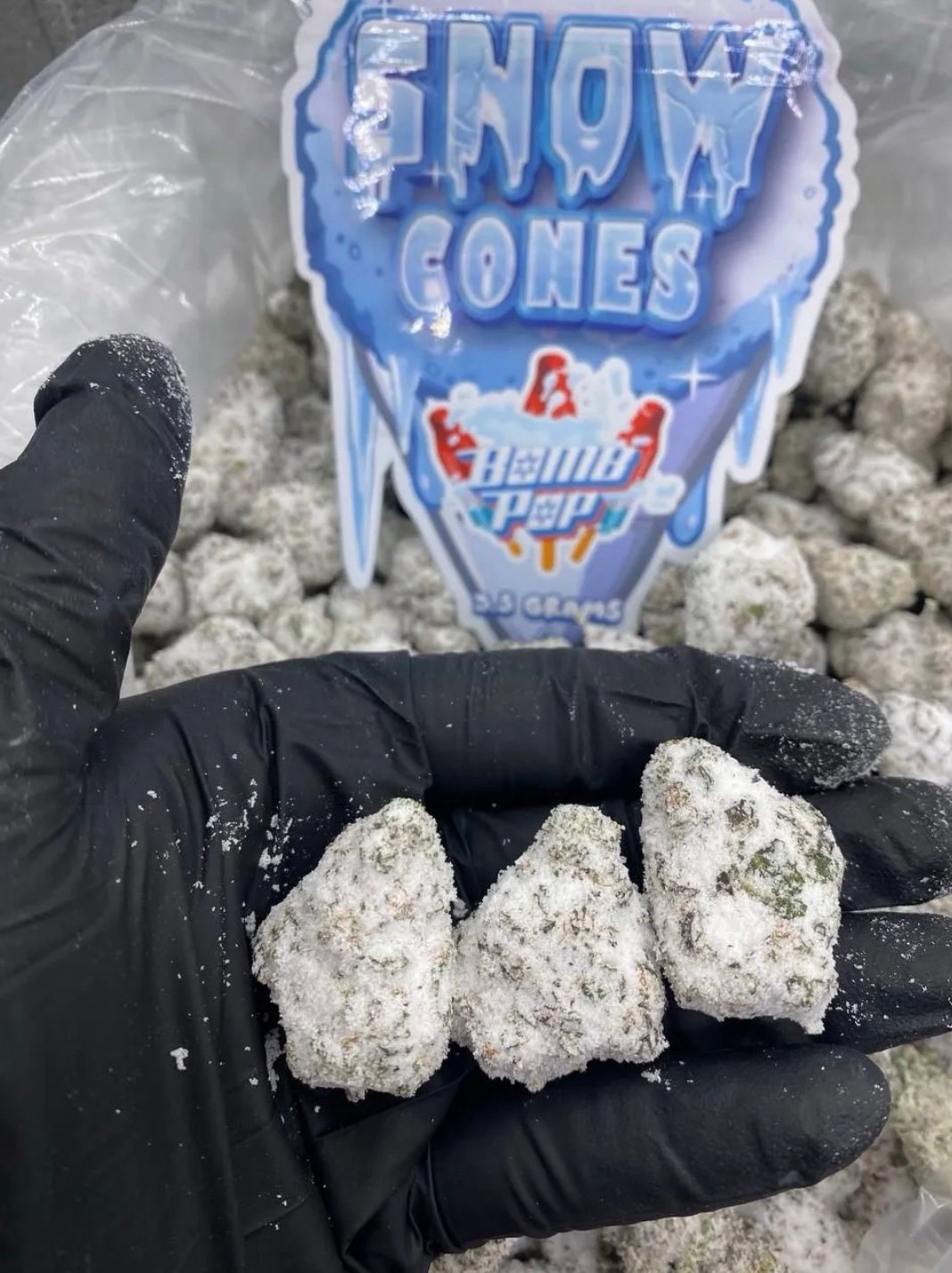 Snowcaps Weed Snow Cones Weed Bomb Pop
