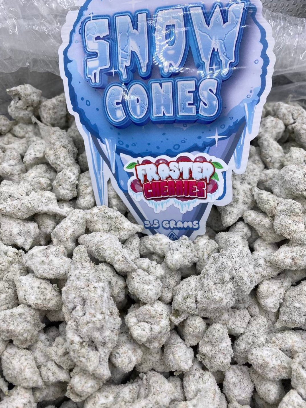 Snowcaps Weed Snow Cones Weed Frosted Cherries