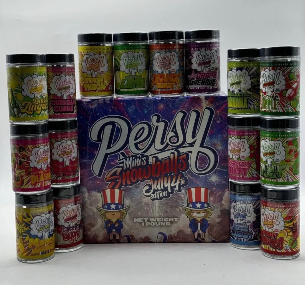 Snowcaps Weed Persy Mini Snowballs July4th Edition