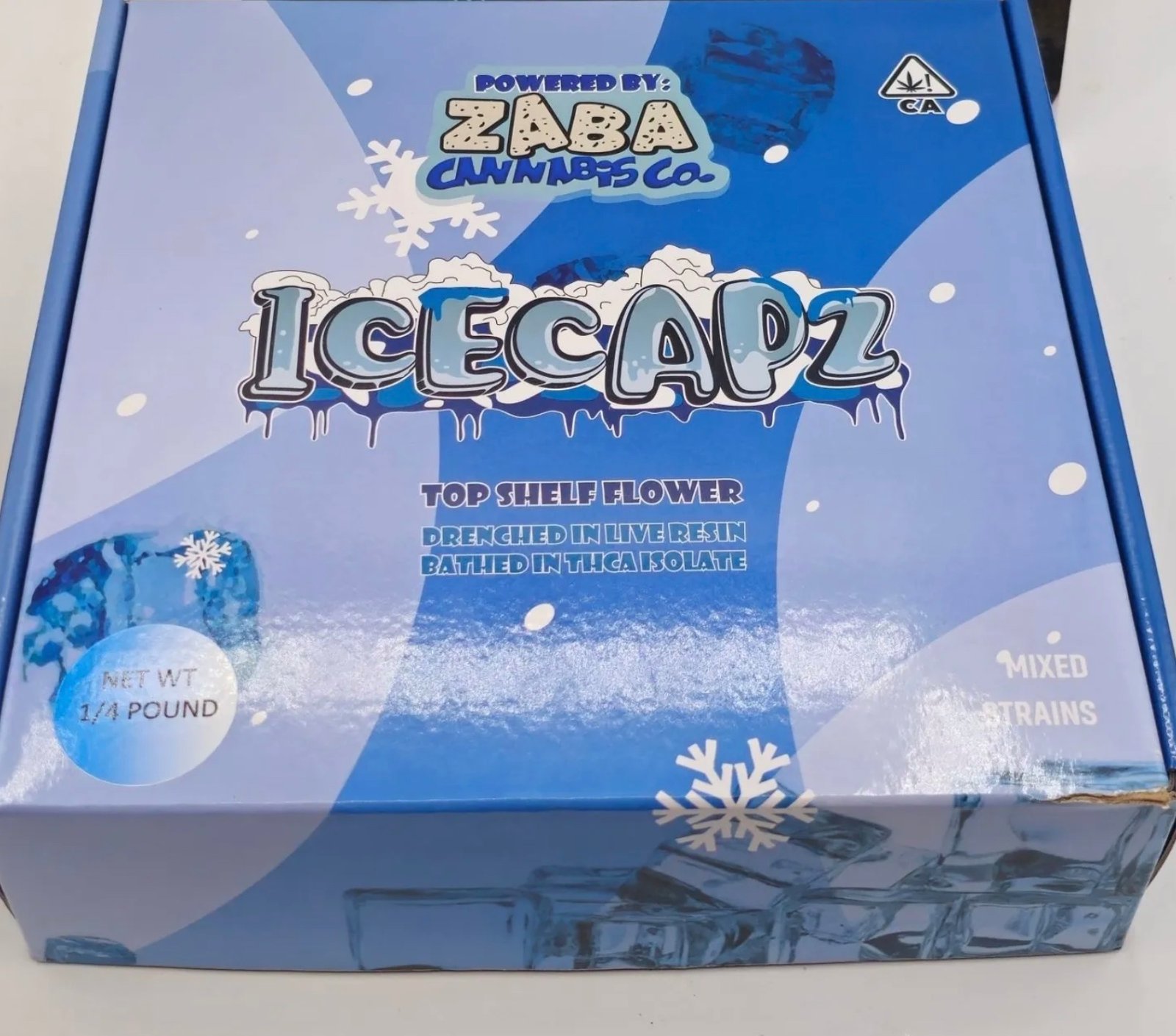 Snowcaps Weed Ice Capz Zaba