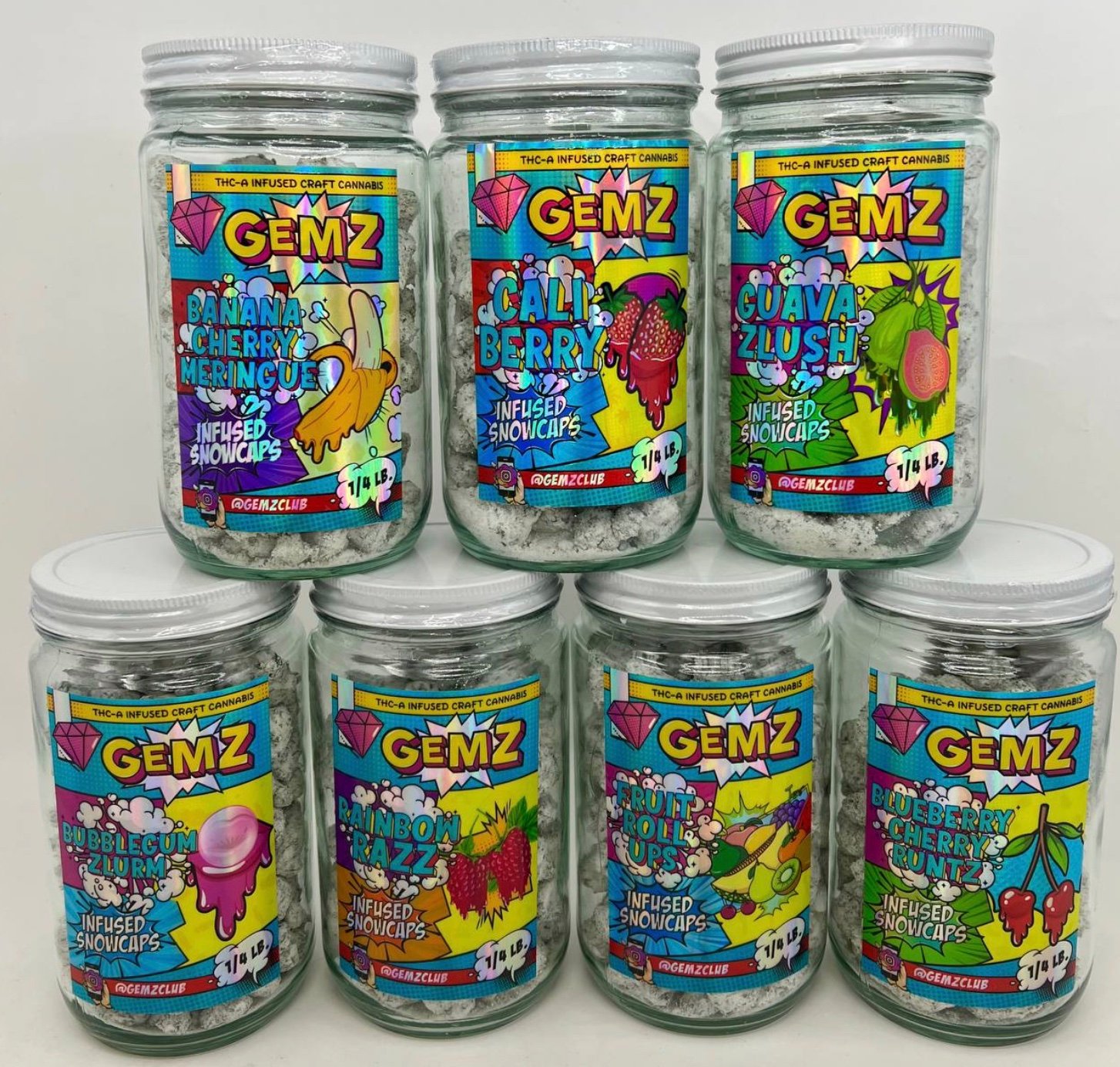 Snowcaps Weed Gemz Infused Snowcaps